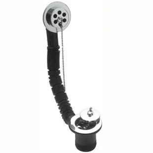 1 1/2 Bath Combined Waste & Overflow Chrome Plug 201760