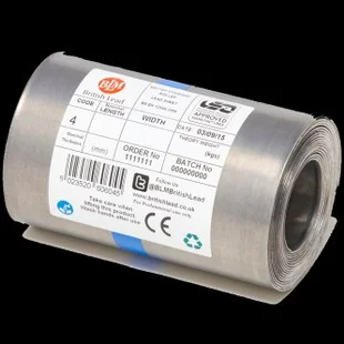 Lead 600mm Code 4 x 6Mtr Roll  (73kg Per Roll)