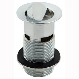 32mm Slotted Basin Waste Chrome Flip Plug Wst383 201877