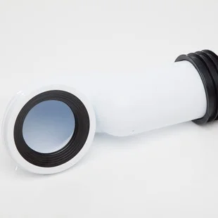 110mm Swan Neck 90 Deg WC Pan Connector REF SP100