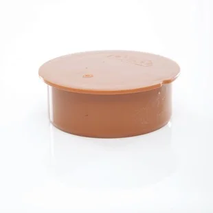 Floplast 110mm Underground Plain Socket Plug  REF D296