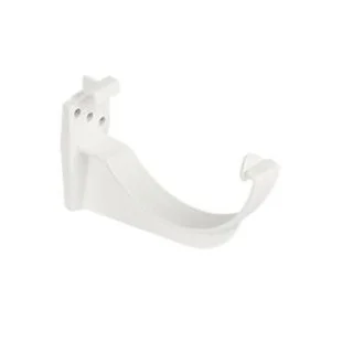 Floplast 112mm Half Round Gutter Fascia Bracket White REF RK1
