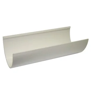 Floplast Deepflow 4mtr Gutter White REF RGH4