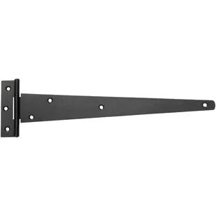 Perry 300mm No.121A Light Tee Hinges Pair - Black