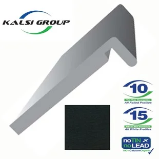 Kalsi Aquacel 5m x 175mm x 16mm Black Woodgrain Replacement Fascia