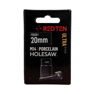 Dart Red Ten Ultra Porcelain Holesaw M14 x 20mm Ref 710020-1