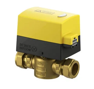 EPH V222P 22mm Compression 2 Port Motorised Valve.