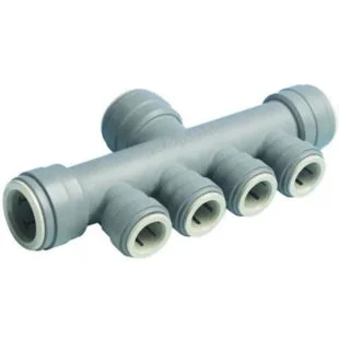 22mm x10mm 4 port rail manifold speedfit SFM52210E