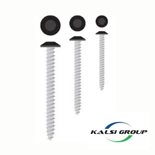 Kalsi Aquacel 2mm x 40mm S/Steel Plastic Head Pins Black (Box 200)