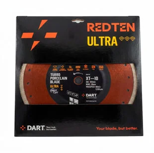 Dart Red Ten Ultra XT-10 Porcelain Diamond Blade 300mm x 20B Ref DB02040