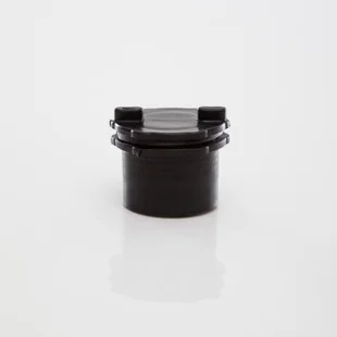 Floplast 32mm Push-fit Socket Plug Black REF WP30