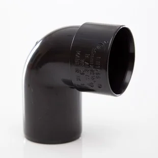 Floplast 32mm x 90 Deg ABS Swivel Bend Black REF WS26B