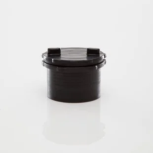 Floplast 40mm Push-fit Socket Plug Black REF WP31