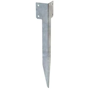 Perry 440mm No.4713 Galvanised Single Sleeper Corner Support Spike