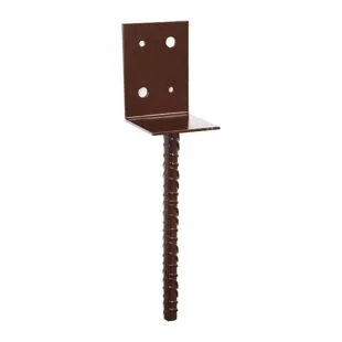 Perry 75mm No.494 Brown Sleeper / Base Anchor Bracket to Concrete