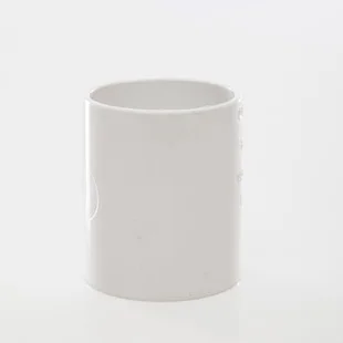 Floplast 50mm ABS Straight Coupling White REF WS09