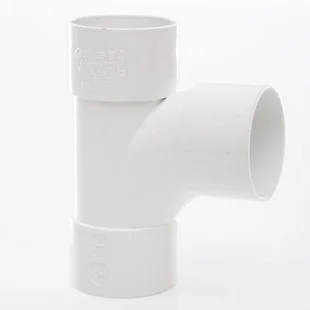 Floplast 50mm x 92.5 Deg ABS Swept Tee White REF WS24