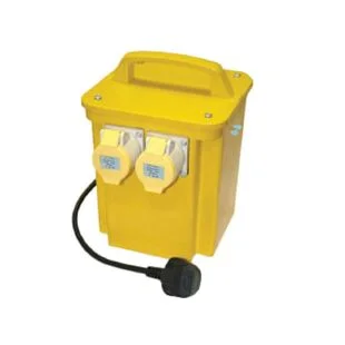 Faithfull 3.3KVA Site Transformer 2 x 110v 16A Sockets