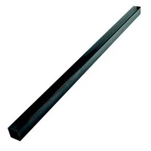 Floplast 65mm x 4MTR Square Downpipe Black REF RPS4