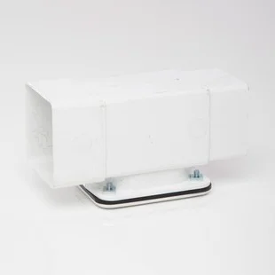 Floplast 65mm x 112.5 Deg Access Pipe White REF RXS1