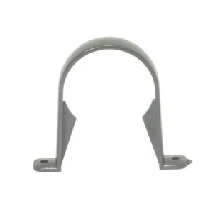Floplast 68mm Round Downpipe Pipe Bracket Anthracite RC1AG