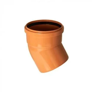 Floplast 160mm x 30 Deg Underground Single Socket Bend  REF 6D164