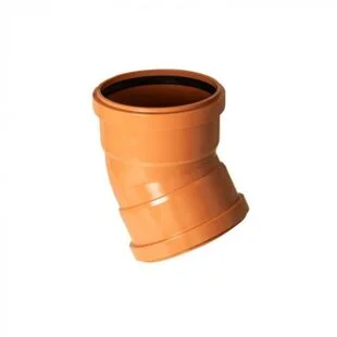 Floplast 160mm x 30 Deg Underground Double Socket Bend  REF 6D564