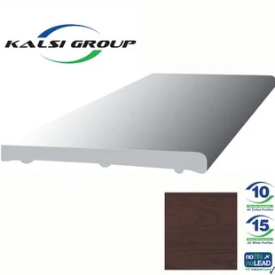Kalsi Aquacel 9mm x 175mm Plain Flat Soffit Board 5m Rosewood