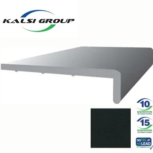 Kalsi Aquacel 5m x 200mm x 9mm Black Woodgrain Square Fascia