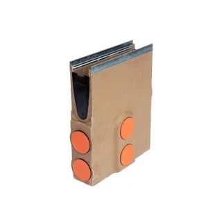 ACO Universal Sump with Galvanised Rail and Plastic Silt Bucket 500mm D 400 23410