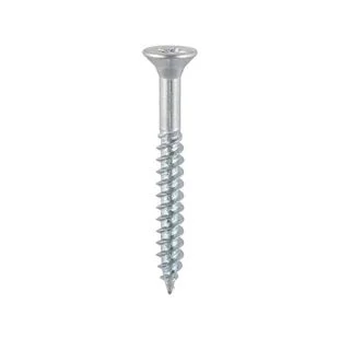 BZP Twinthread Woodscrews 1 1/4 No 8 Pozi