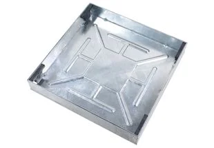 600x600x100mm Recessed 10T GPW Steel Manhole Cover & Frame Pavior CD 791R/100