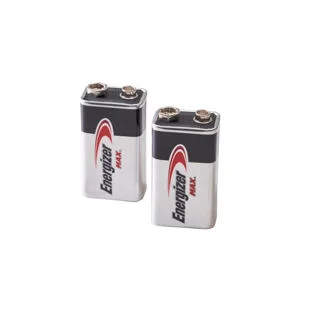 Energizer Max 9v Batteries 2 Pack