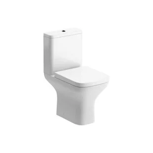 Evergreen Close Coupled WC & Wrapover Soft Close Seat