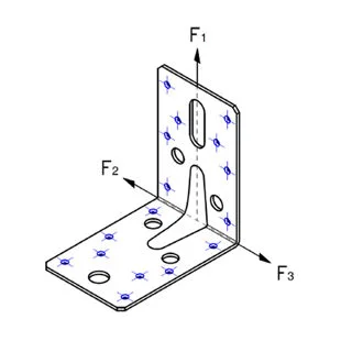 Expamet HD9090 Angle Bracket Heavy Duty 90 x 90 x 59mm