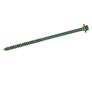 Forgefast Green Timber Fix Screw 7.0 X 250mm Box 50no