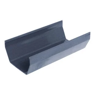 Floplast Square Gutter Anthracite 114mm x 4Mtr