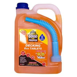 Good & Proper Decking Cleaner 5L Complete With 4 Tablets Pack