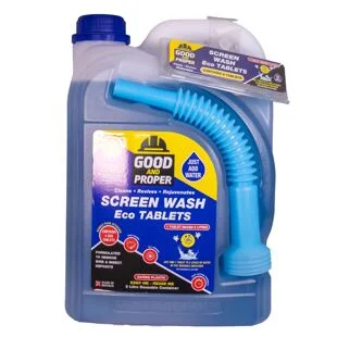 Good & Proper Screenwash 5L Complete With 4 Tablets Pack