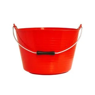 Gorilla 22 Litre Flexible Red Bucket Ref TT4.R