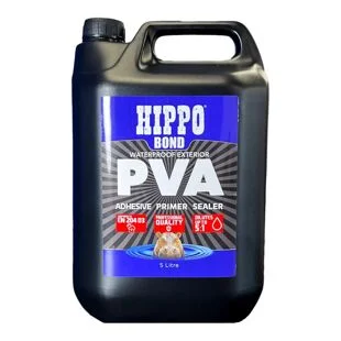 Hippo Waterproof PVA 5Ltr Jerry Can White H18746