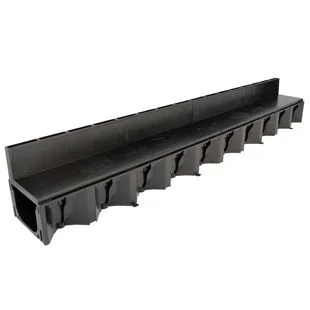 ACO HexDrain Brickslot Drainage Channel Assembly with Slotted Plastic Grating 1000mm A15