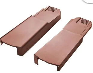 Klober Uni-Click Dry Verge Left Hand Brown