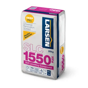 Larsen SLC1550 Flexi (Fibre) Floor Levelling Compound 20kg Ref 1M3220