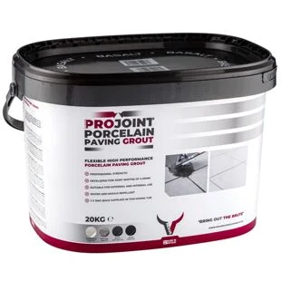 ProJoint Black Porcelain Paving Grout 20kg Tub