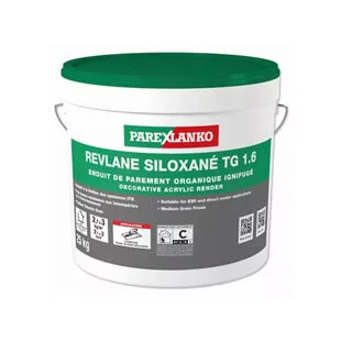 Parex Revlane+ Siloxane Ignifuge TG BL10 Monblanco 25kg Tub