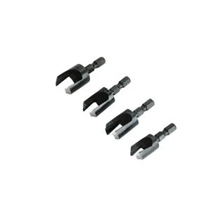 Plug Cutter Set 4no Ref FAIPLUGS4