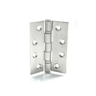 Prepacked 3no CE13 Fire Door Hinge 100 X 75mm (4 x 3) Polished Stainless Steel Ref 551SSBB