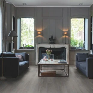 Quick-Step Alpha Blos Vinyl Silk Oak Dark Grey