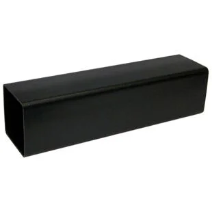 Floplast Square Downpipe Black 65mm x 2.5Mtr